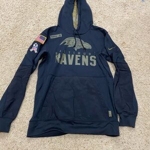 Nike Baltimore Ravens Men's NFL Salute to Service Hoodie - Size Small